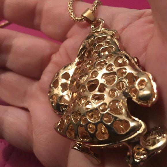 Santa & Toy Bag Christmas Necklace - costume Jewelry Drawer 6 - Picture 6 of 7